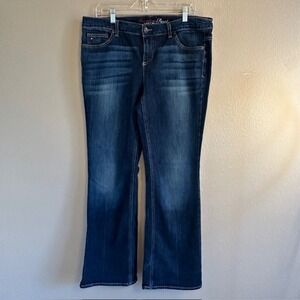 Tommy Hilfiger Women's Boot Cut Jeans - Dark Blue